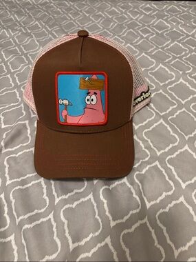 Overlord SpongeBob SquarePants Patrick Star with Hammer hat